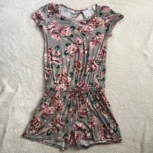 Floral Print boutique romper!